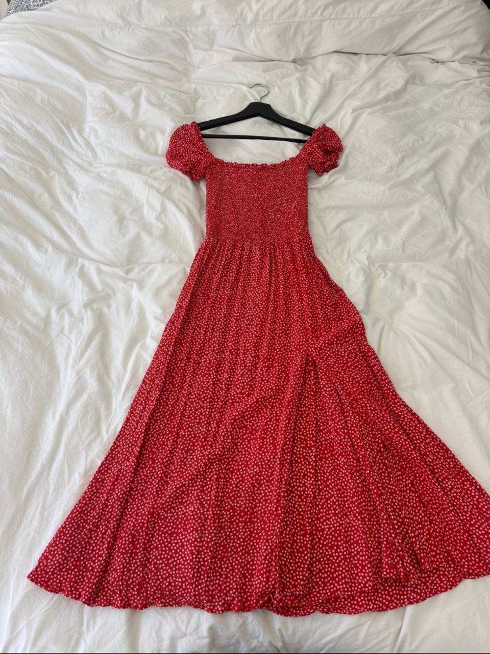 Reformation - Inka Red Dress - Size XS